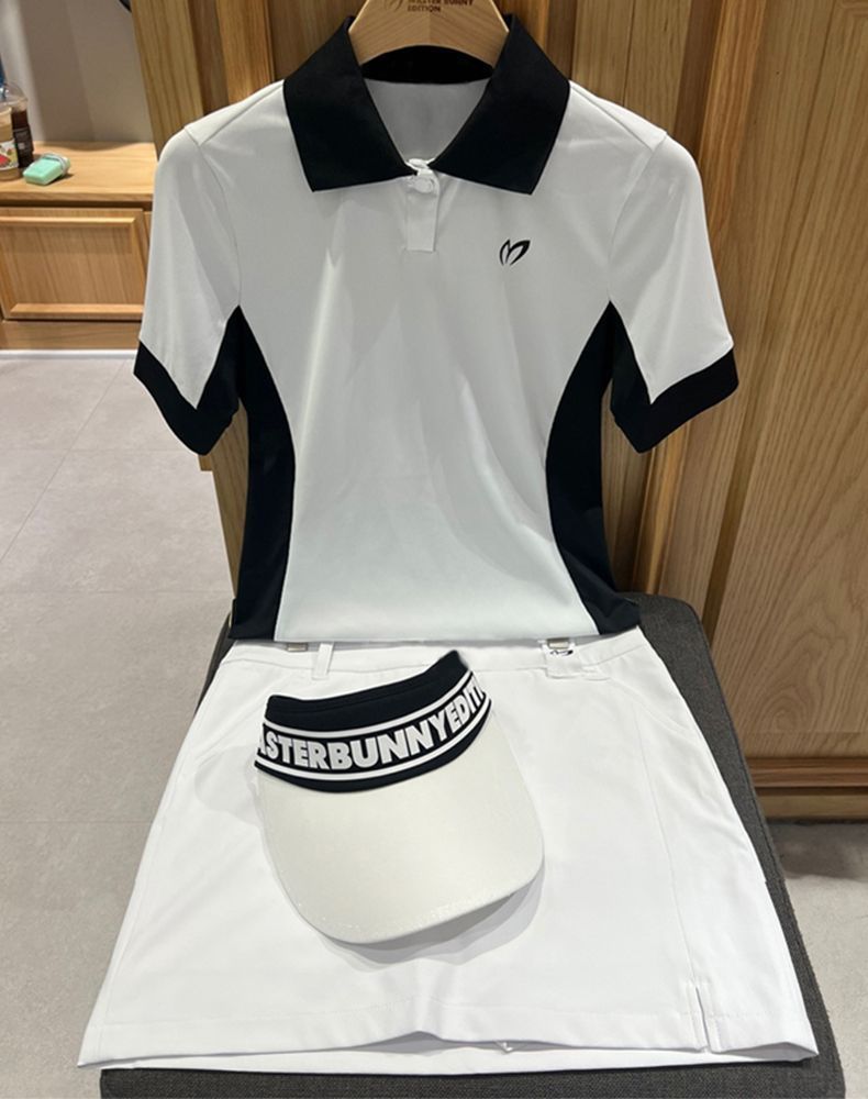MASTER BUNNY EDITION New Summer Golf Women's Top Short Sleeve T-Shirt Slim Breathable Quick Dry Sweat Wicking