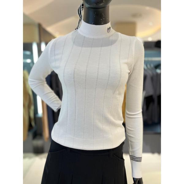 MASTER BUNNY EDITION Women's Turtle Neck Slim Knit Sweater Top shirt