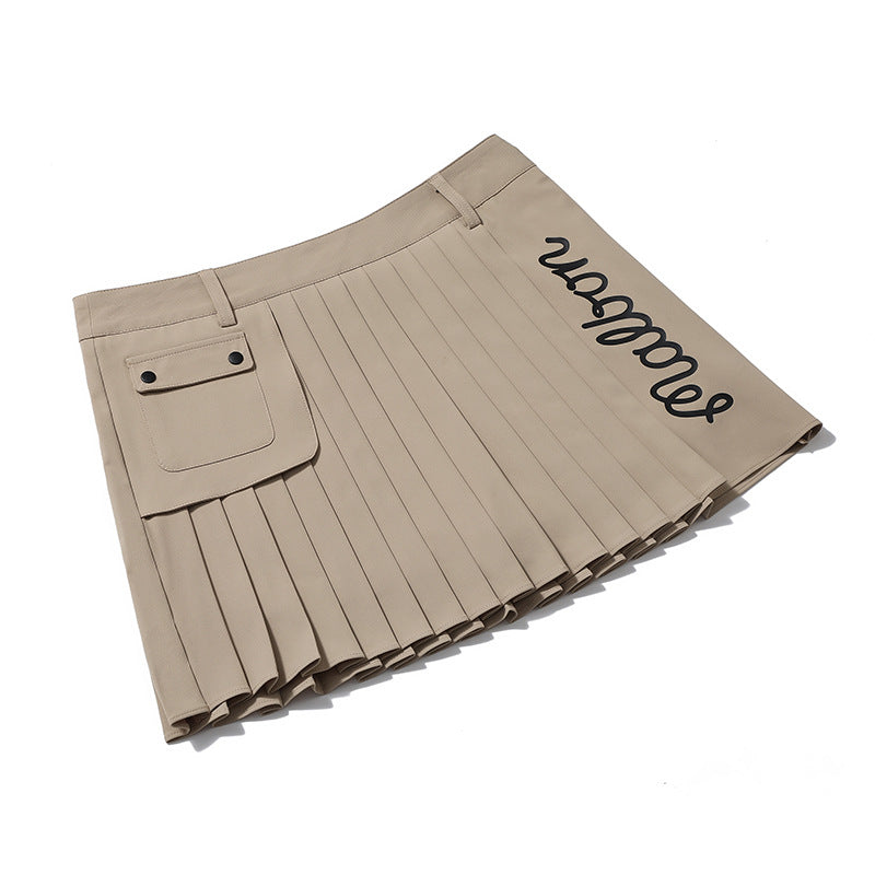 MALBON Korea Basic Pocket Golf Skirt SS Women