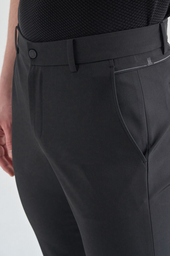 LANVIN BLANC Men's Golf Straight Pants 24 FW Sports Trousers