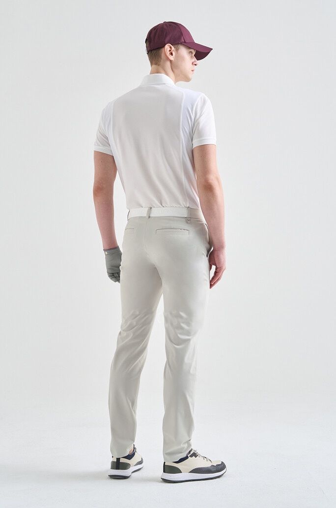 LANVIN BLANC Men's Golf Straight Pants 24 FW Sports Trousers