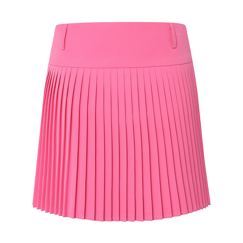 G/FORE Korea Women SS golf skirt, quick-drying high-waisted pleated skirt