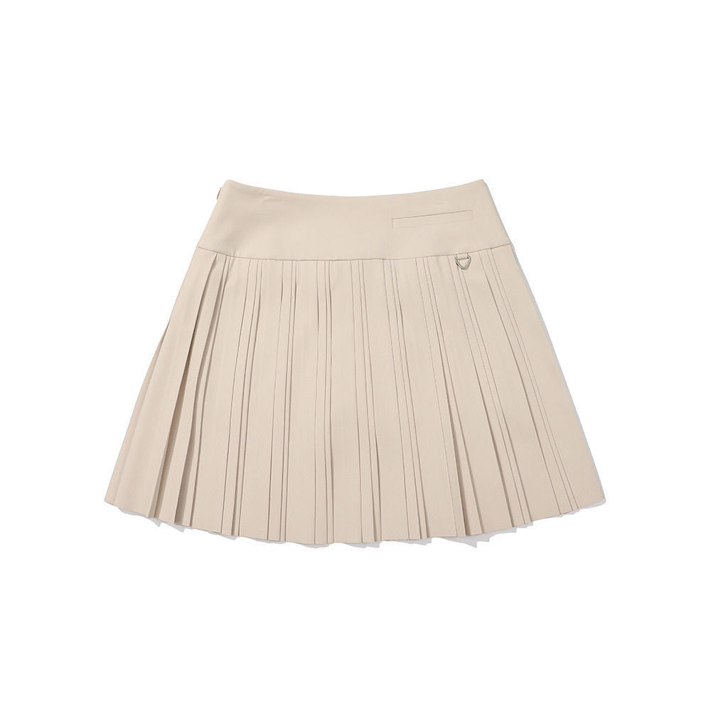 Malbon Korea Women's Golf Classic Pleats Skirt