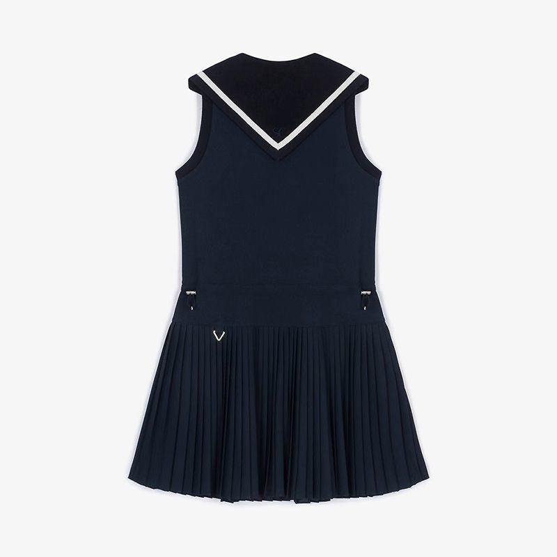 SOUTHCAPE 24 SS Golf Dress breathable sleeveless pleated one-piece