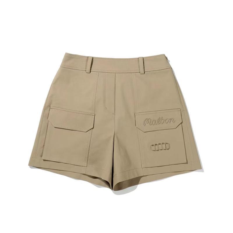 Malbon Korea New Multi-pocket Golf Shorts for Women (golf skirt category)