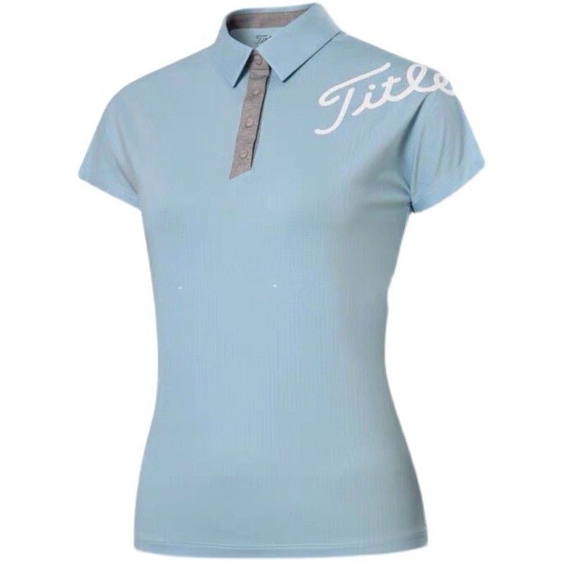 Titleist Korea Women's Golf T-Shirt Quick-Drying Breathable Jersey Sweat-Resistant Polo Shirt
