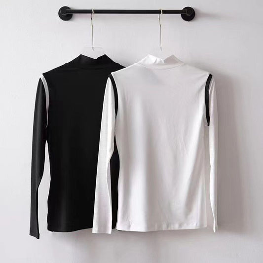 ANEW Golf New Base Layer Shirt Stretch Slim Fit Dry Women's Jersey Mesh Sleeves Shirt