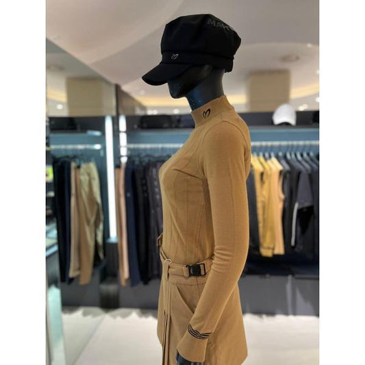 MASTER BUNNY EDITION Women's Turtle Neck Slim Knit Sweater Top shirt