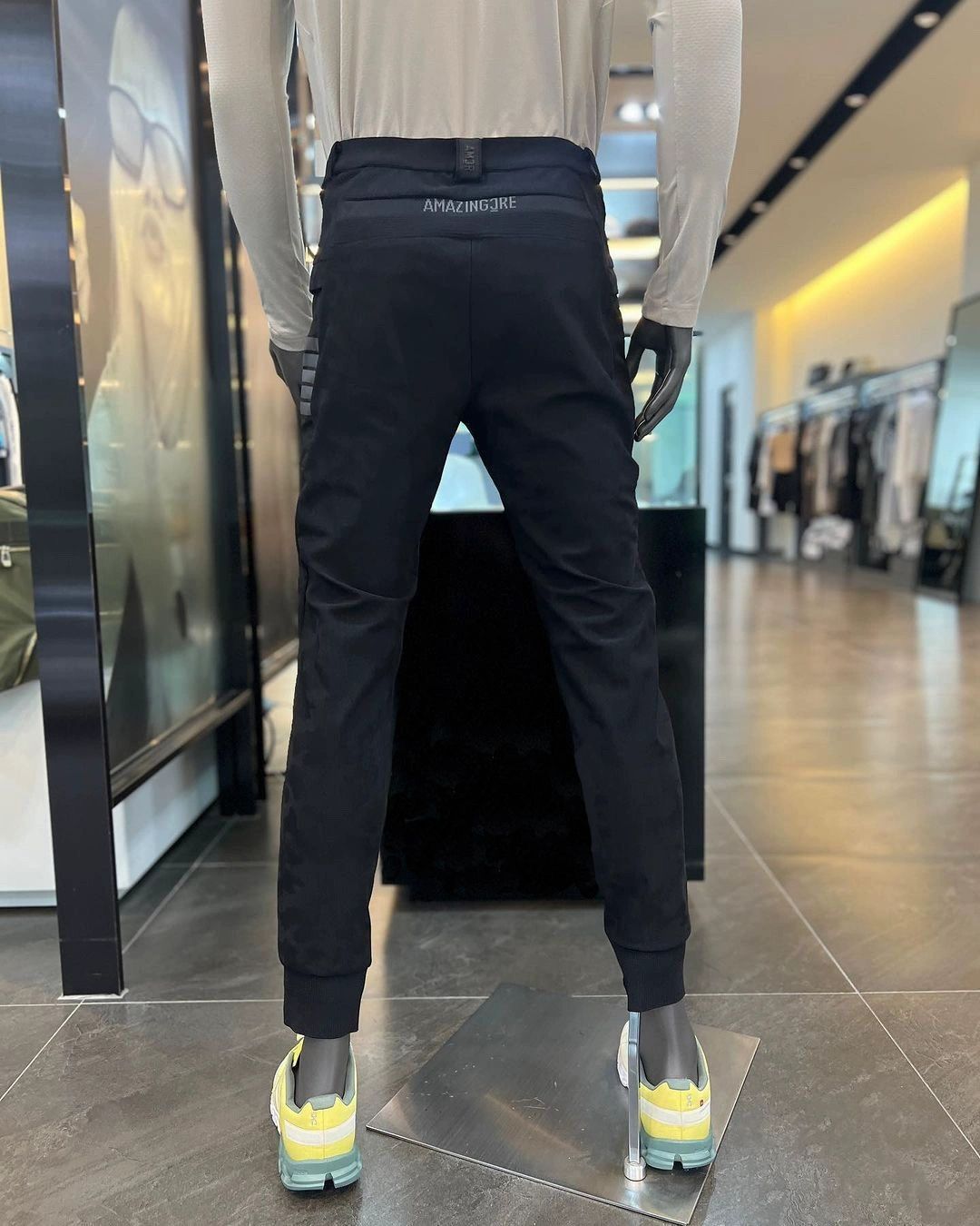 AMAZINGCRE Men Pants FW Korean Golf Apparel Men's Outdoor Athleisure Fashion Pants