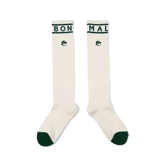 Malbon Korea Women's Golf Stockings Cotton Knee-length Socks