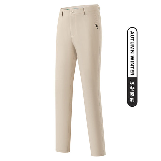 Titlelist Korea Men's FW Trousers Slim Fit Athletic Stretch Golf Pants
