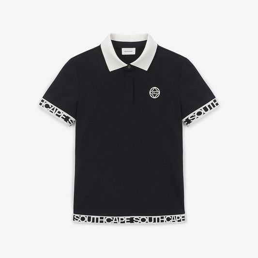 SOUTHCAPE Women's Golf Polo Shirt breathable sweat-wicking short-sleeve