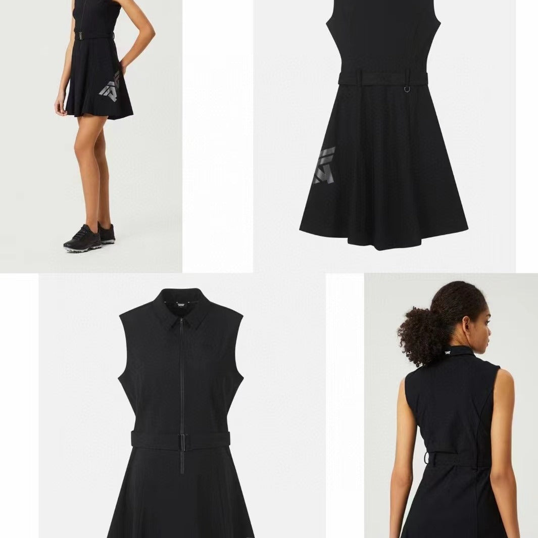 PXG Korea Women's Golf Dress Sleeveless one-piece with short leggings