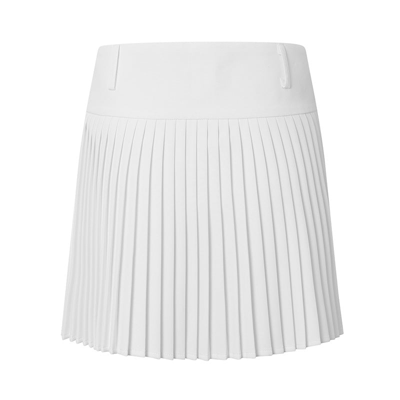 G/FORE Korea Women SS golf skirt, quick-drying high-waisted pleated skirt