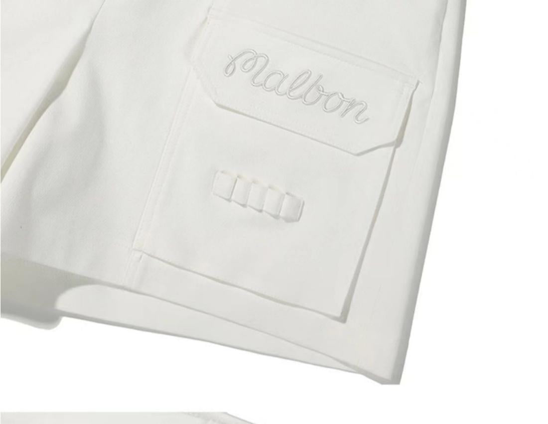 Malbon Korea New Multi-pocket Golf Shorts for Women (golf skirt category)