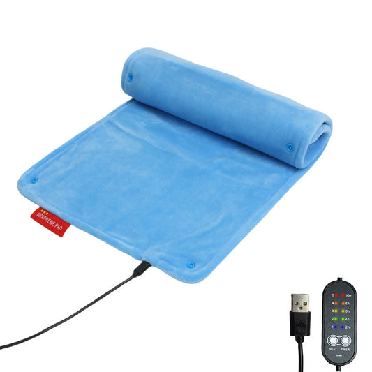 New Graphene USB Electric Heating Pad for Golf Carts Warm heating mat (Large 60X30cm)