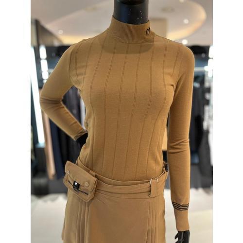 MASTER BUNNY EDITION Women's Turtle Neck Slim Knit Sweater Top shirt