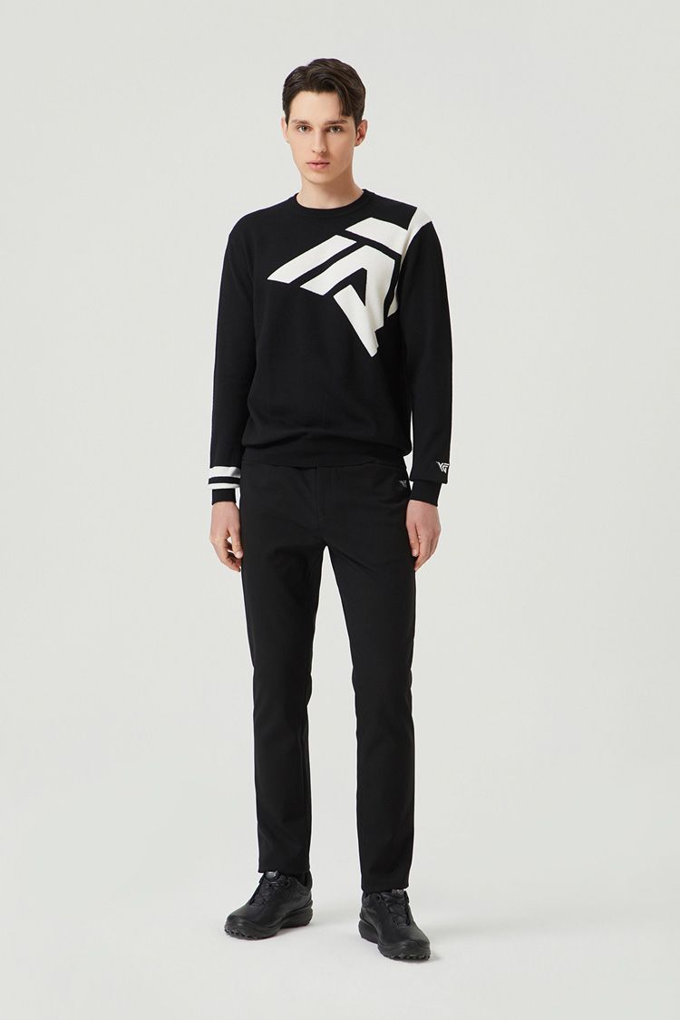 PXG Korea Men Knit Sweater Round Neck Top Shirt