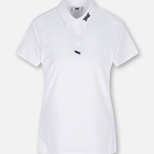 PXG Golf Apparel Women Short Sleeve Polo Shirt T-Shirt Sweat Wicking Jersey Slim Fit