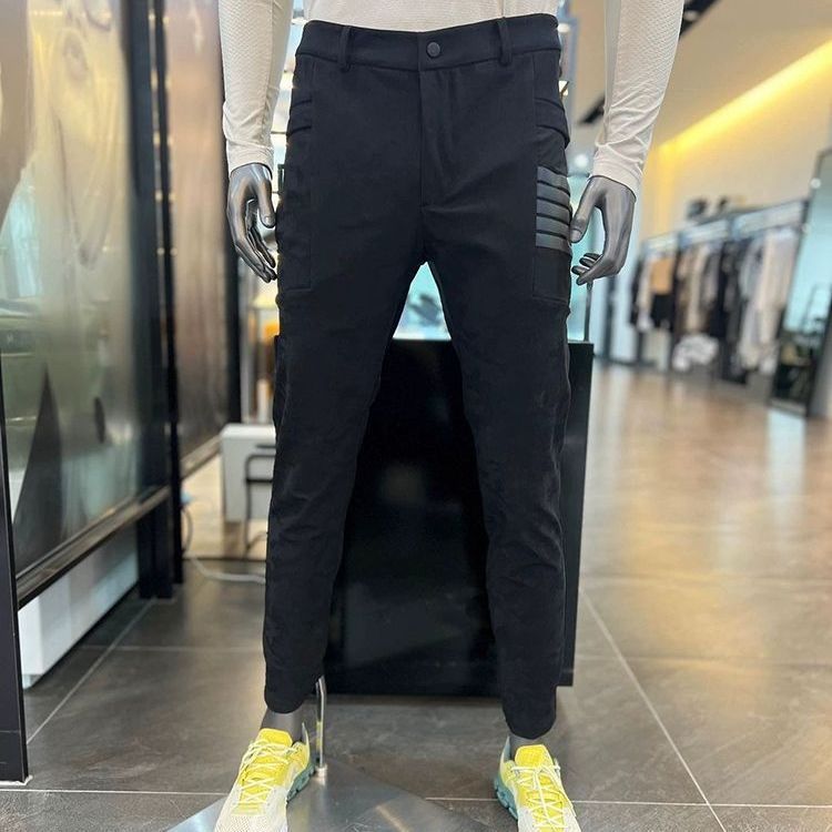 AMAZINGCRE Men Pants FW Korean Golf Apparel Men's Outdoor Athleisure Fashion Pants