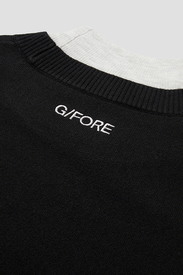 G/FORE Korea Women Essential Windproof Sweater, FW High Neck Golf Knit Shirt