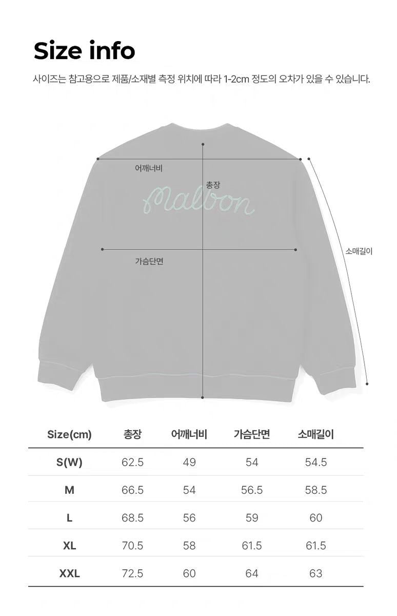 Malbon Korea Men's MTM Sweatshirt top