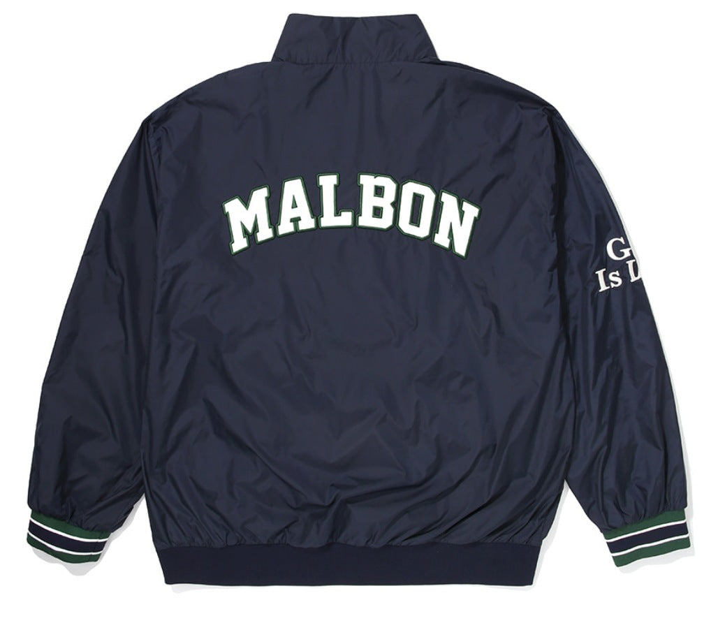 MALBON GOLF Korea Men Windbreaker Jacket light half-zip embroidered Outerwear