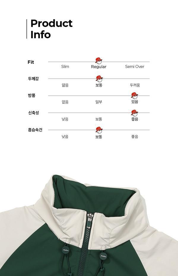 MALBON Korea Women Original FW Golf Windbreaker Jacket Outerwear