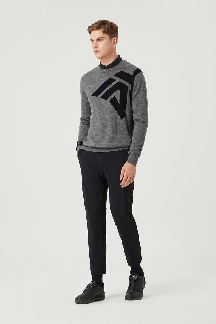 PXG Korea Men Knit Sweater Round Neck Top Shirt