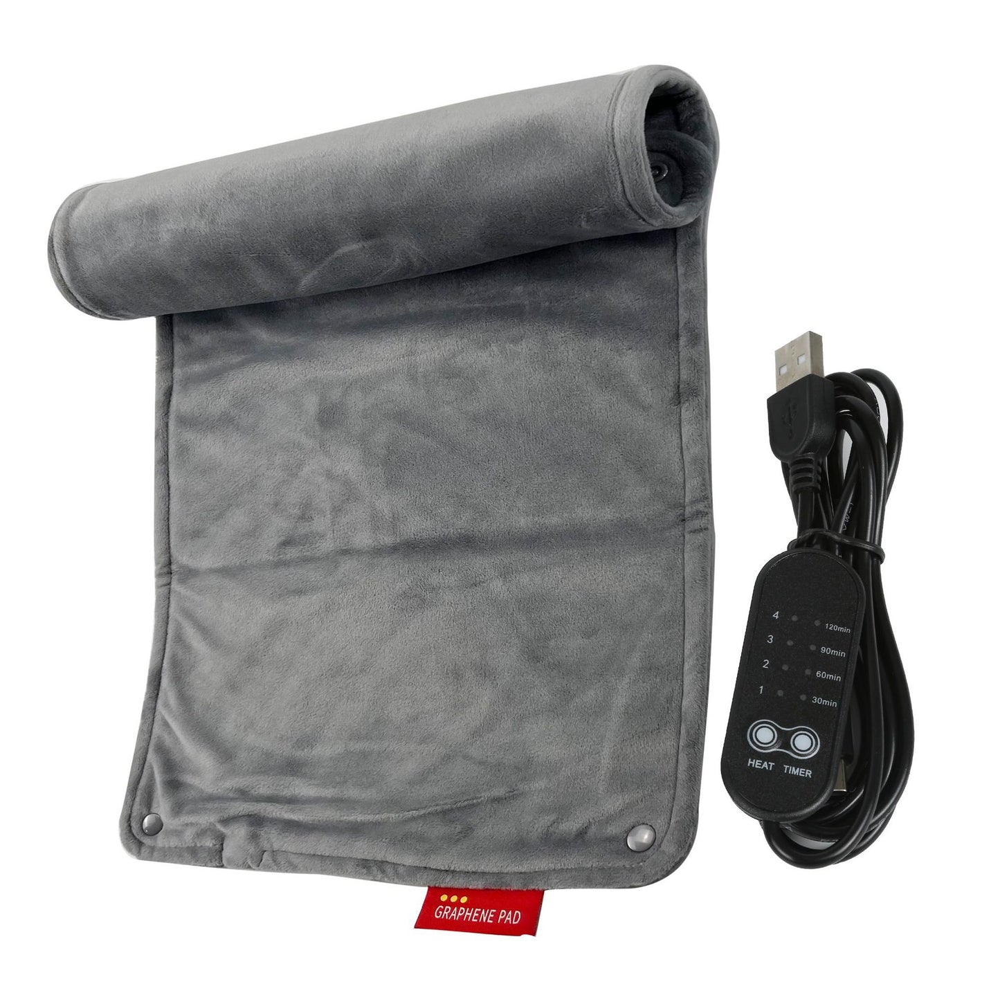 New Graphene USB Electric Heating Pad for Golf Carts Warm heating mat (Large 60X30cm)