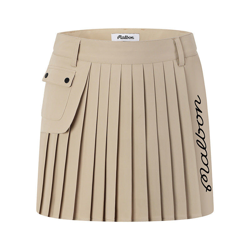 MALBON Korea Basic Pocket Golf Skirt SS Women