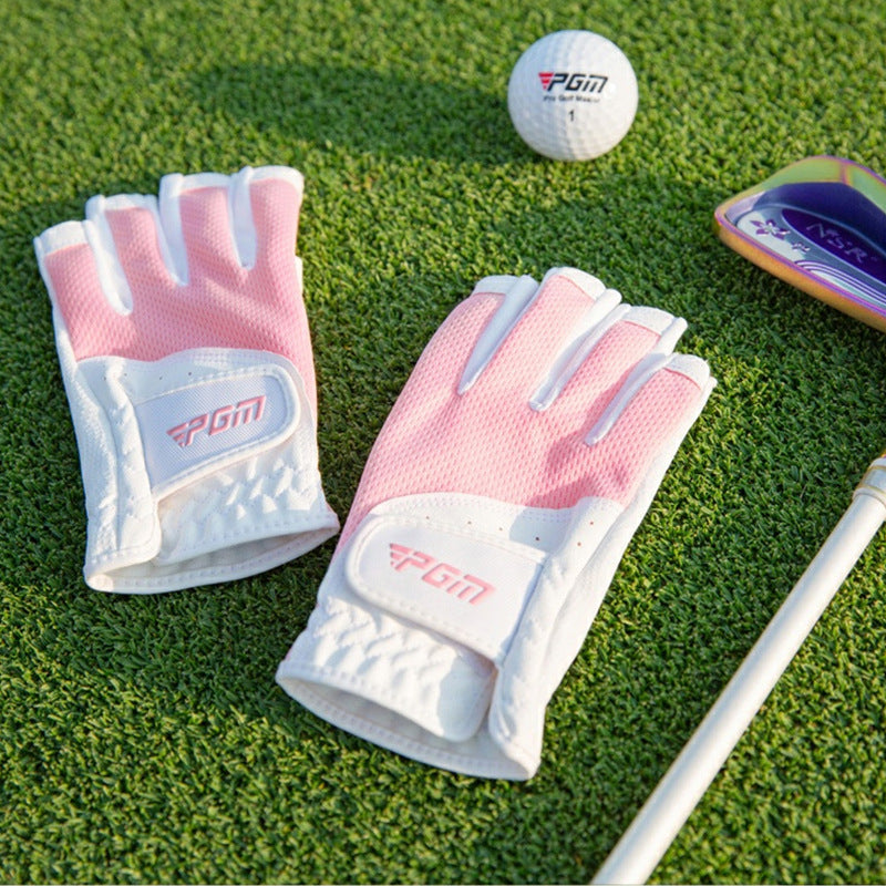 PGM Ladies Golf Gloves Fingerless Gloves Set (Left & Right Hands)
