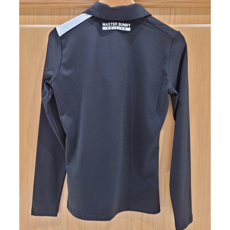 MASTER BUNNY EDITION Women SS Golf Shirt Slim Long-Sleeve Lapel T-Shirt Stretch Breathable Sweat-Wicking Jersey