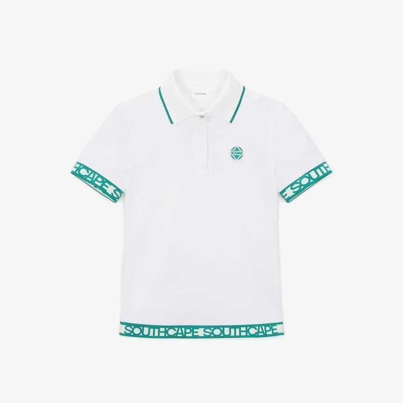 SOUTHCAPE Women's Golf Polo Shirt breathable sweat-wicking short-sleeve