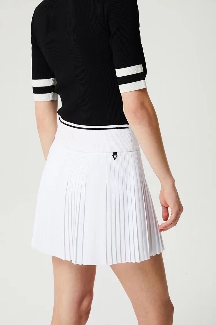 PXG Korea Women's SS Golf Skirt lightweight slim breathable pleated skirt