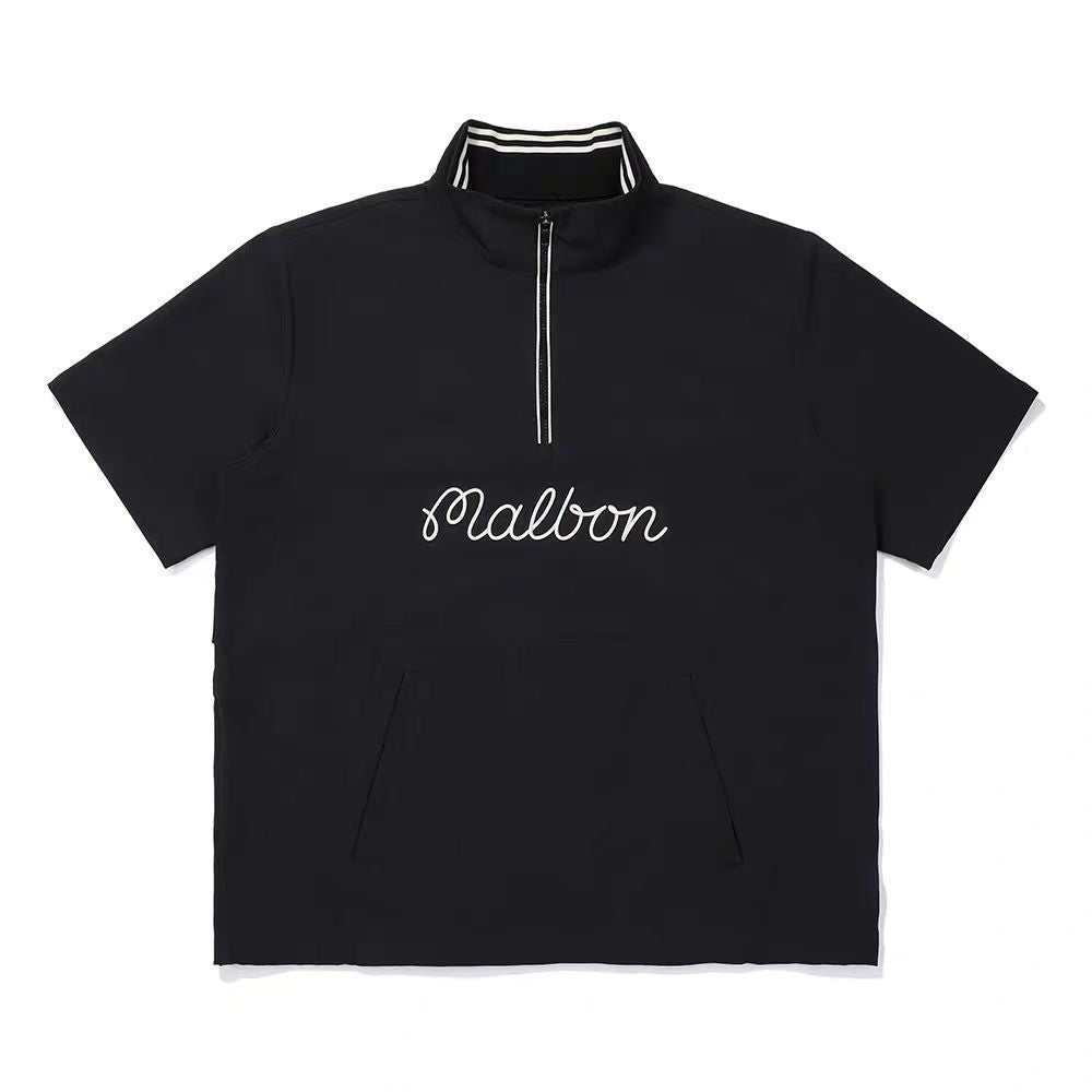 Malbon Korea Men's Travel Back Bucket Anorak shirt