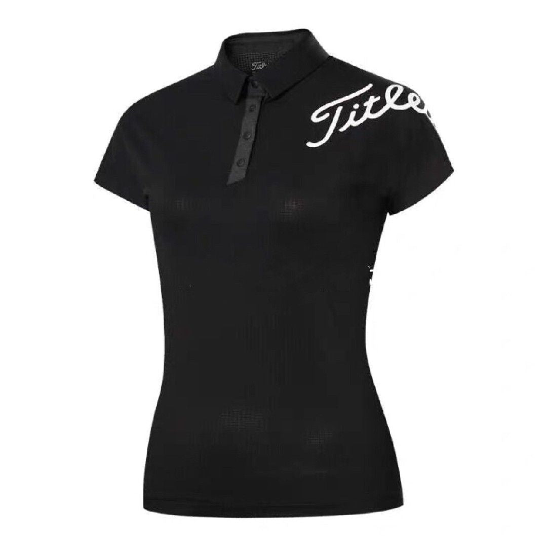 Titleist Korea Women's Golf T-Shirt Quick-Drying Breathable Jersey Sweat-Resistant Polo Shirt