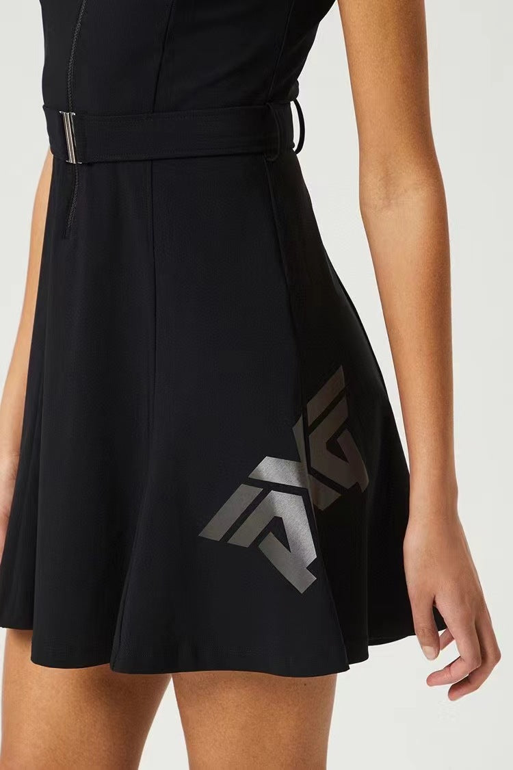 PXG Korea Women's Golf Dress Sleeveless one-piece with short leggings