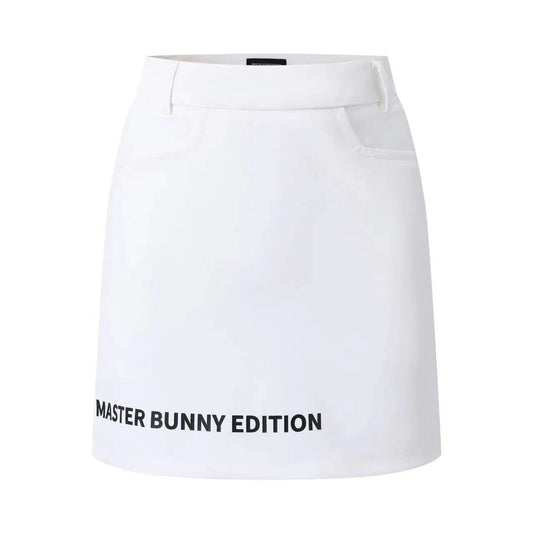 Master Bunny Edition Women Golf Skirt High-waisted, slim four-way stretch fabric