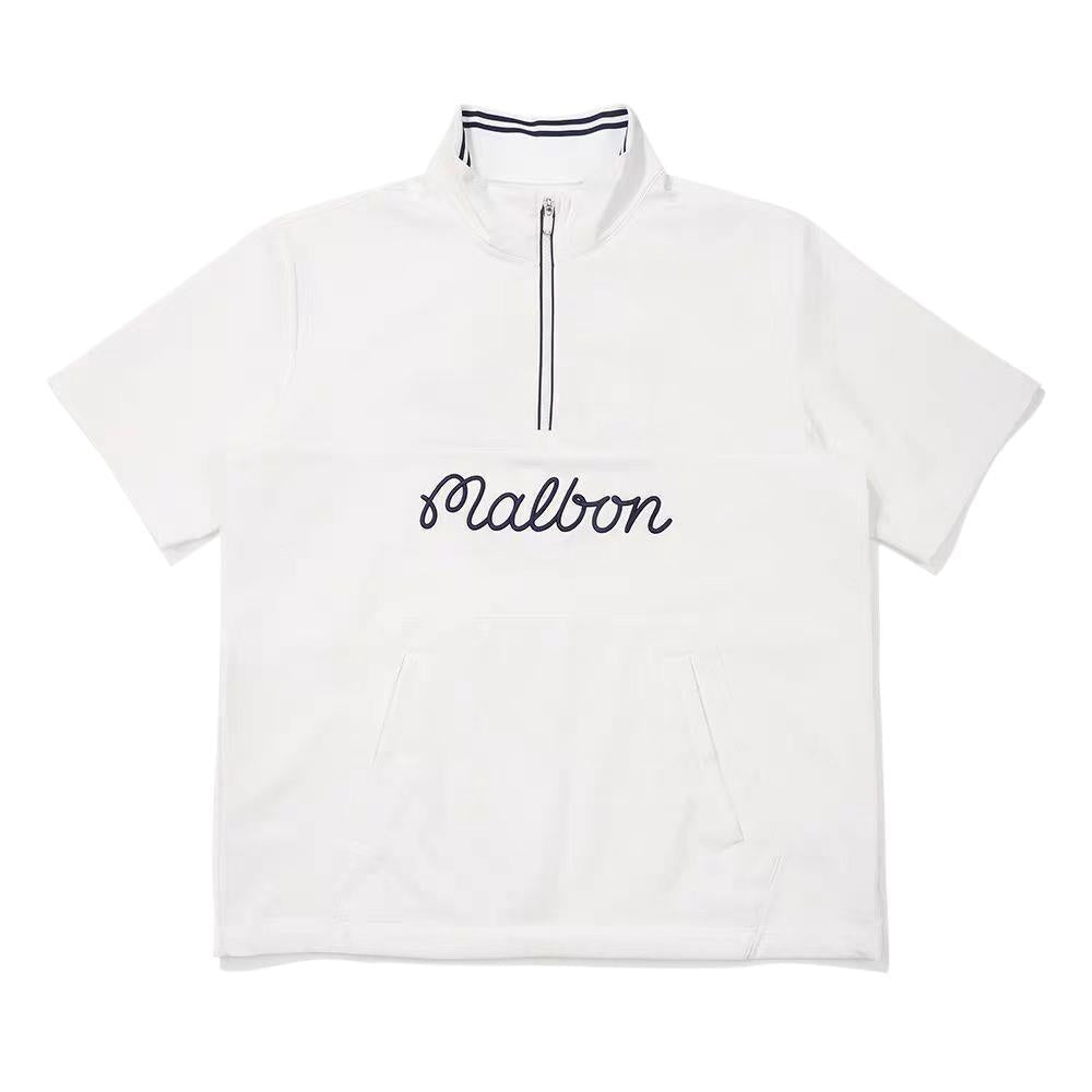Malbon Korea Men's Travel Back Bucket Anorak shirt