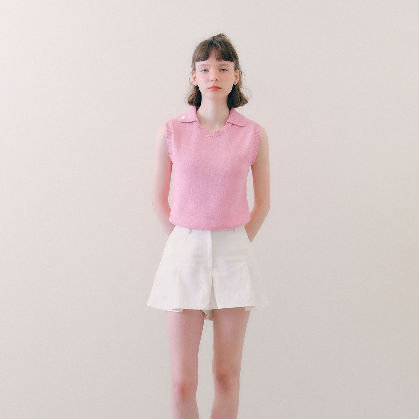 Pivvee Women's Golf V-Neck Knit Shirt