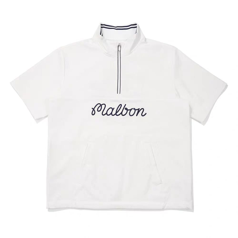 Malbon Korea Men's Travel Back Bucket Anorak shirt