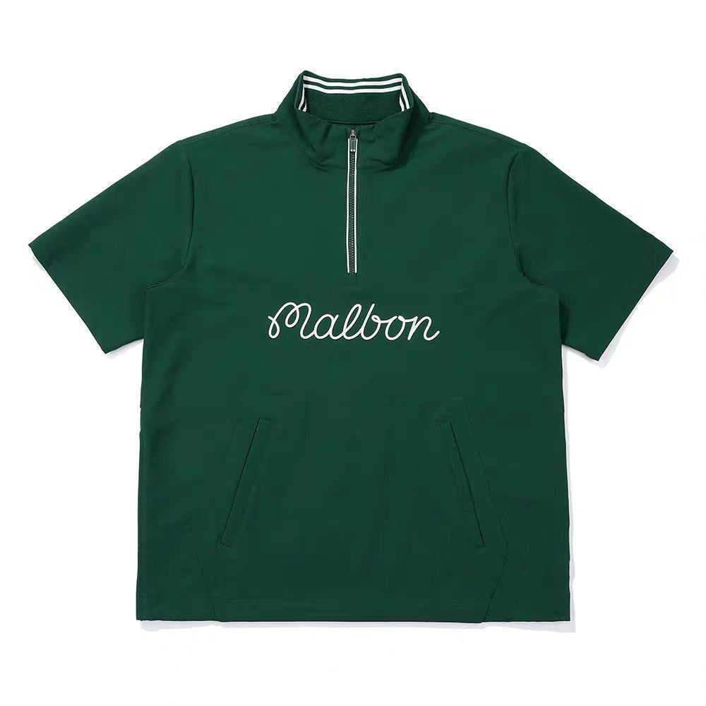 Malbon Korea Men's Travel Back Bucket Anorak shirt