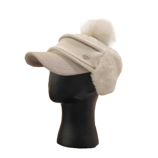 MASTER BUNNY EDITION Ladies Original Korean Golf Hat & Earmuff band Set