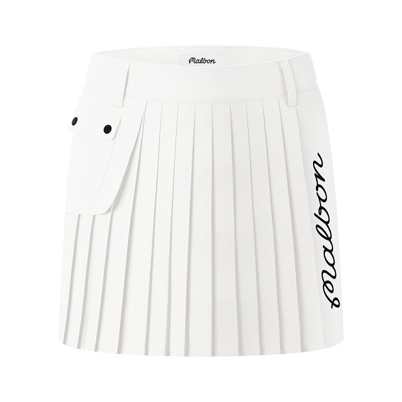 MALBON Korea Basic Pocket Golf Skirt SS Women