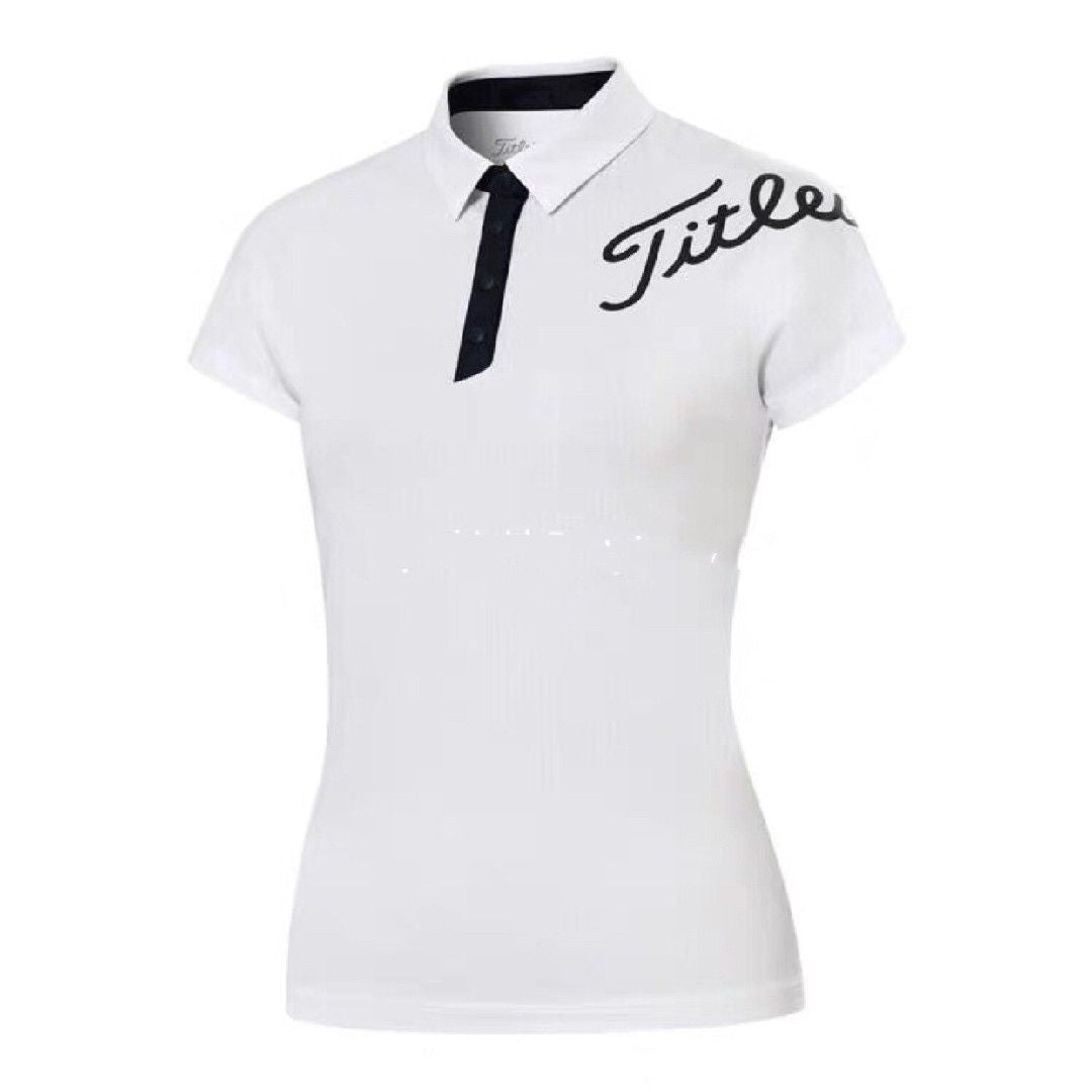 Titleist Korea Women's Golf T-Shirt Quick-Drying Breathable Jersey Sweat-Resistant Polo Shirt