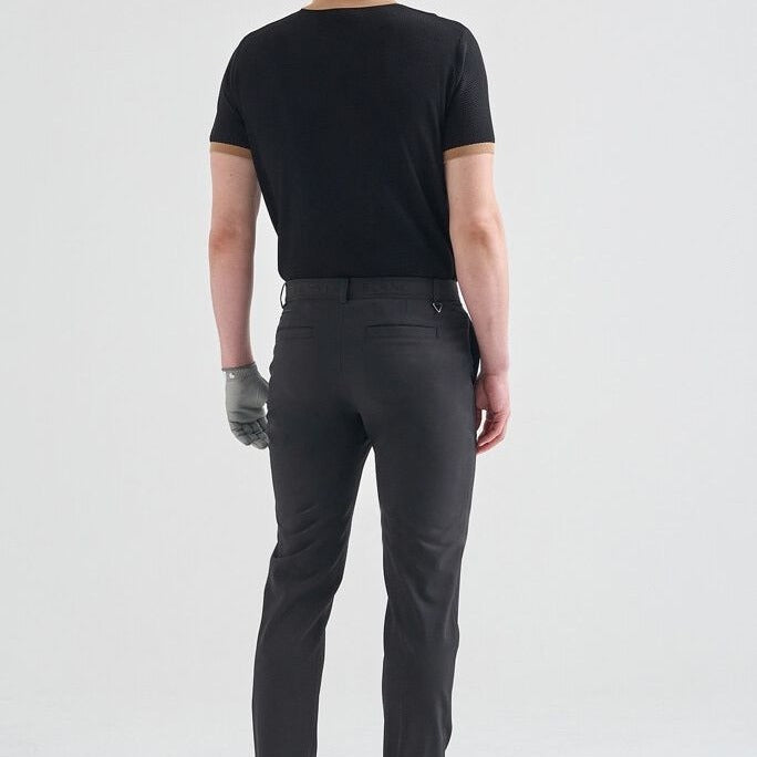 LANVIN BLANC Men's Golf Straight Pants 24 FW Sports Trousers