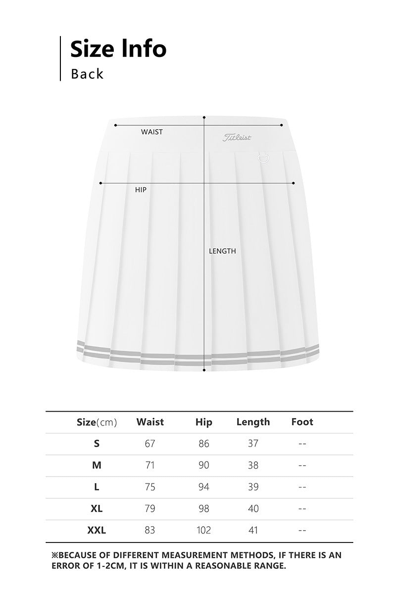 TITLEIST Korea Basic Stretch Golf Skirt SS Women