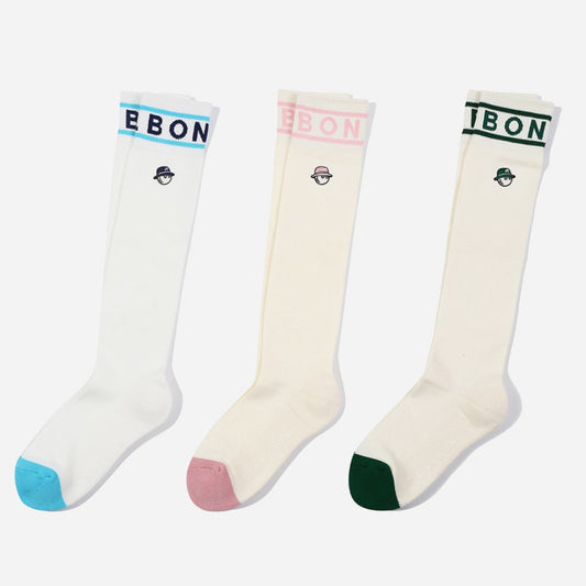 Malbon Korea Women's Golf Stockings Cotton Knee-length Socks