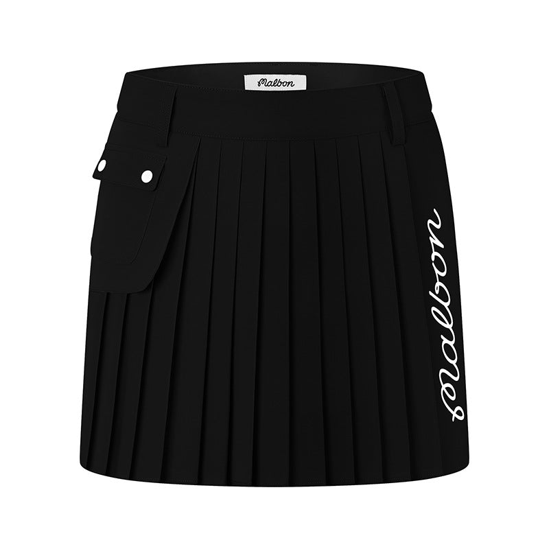 MALBON Korea Basic Pocket Golf Skirt SS Women